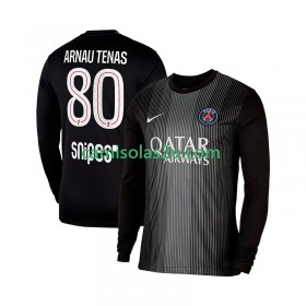 Camisolas de futebol Paris Saint-Germain Arnau Tenas 80 Guarda Redes Equipamento Principal 2025/26 Manga Comprida